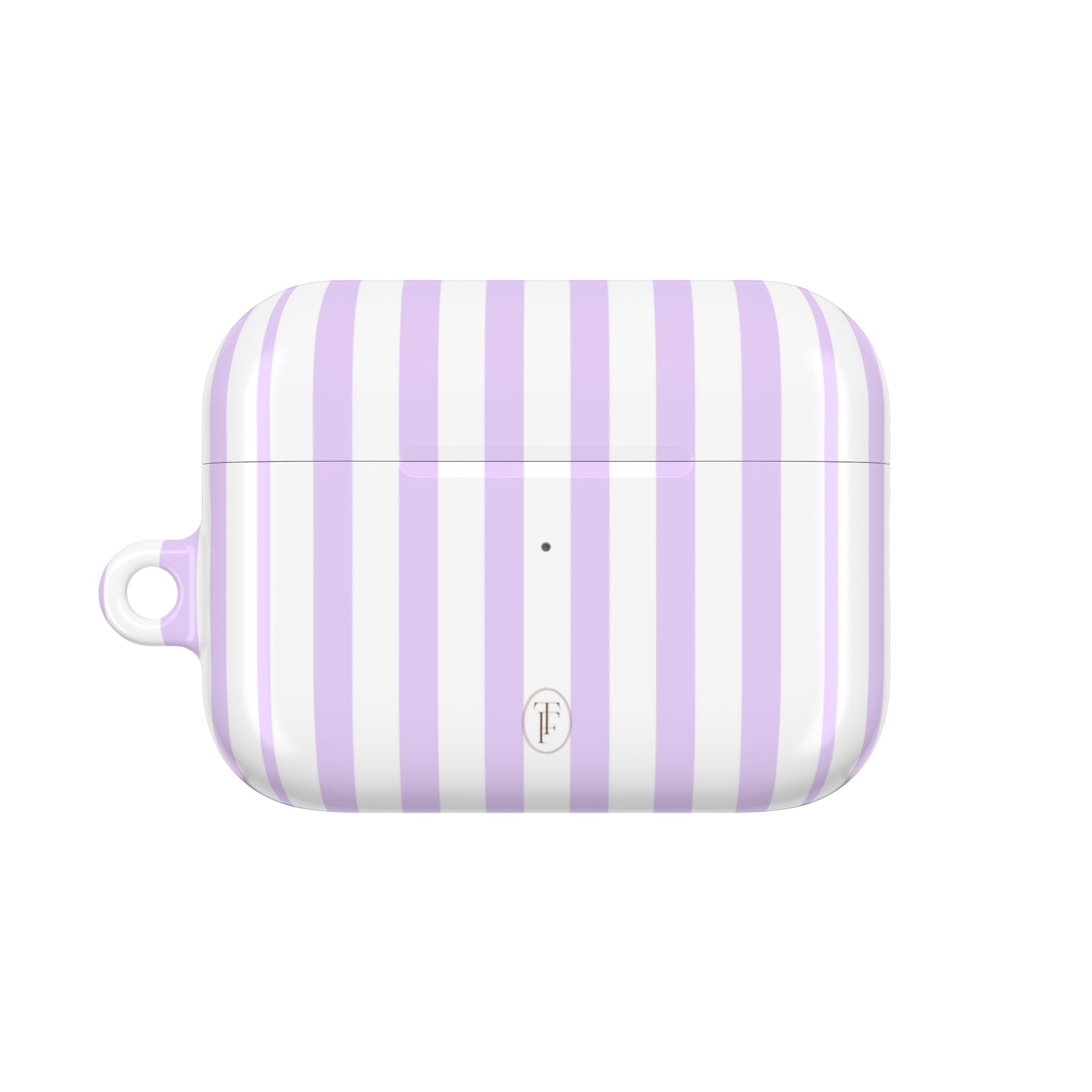 Candy Stripe - Lila AirPod Cases