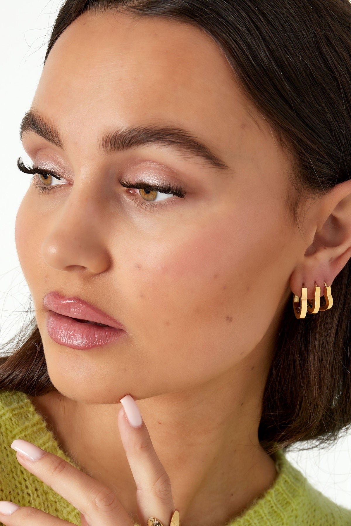 Simple Heart Earrings